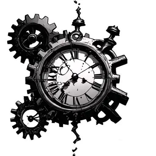 A Broken Clock Gears Forming