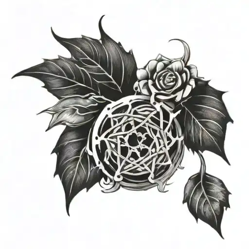 Small Black Tattoo For Men On The Arm With A Graphic Representation That Represents A Fall Suffered