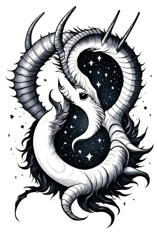 Gemini Capricorn Constellation Merging