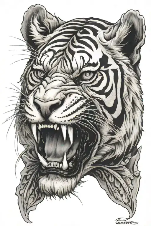 Tiger Skull