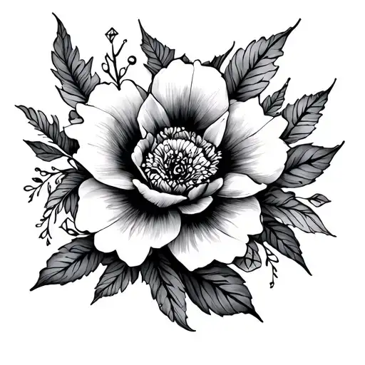 Floral Fine Lines And By Integrating Symbols With A Link With The M