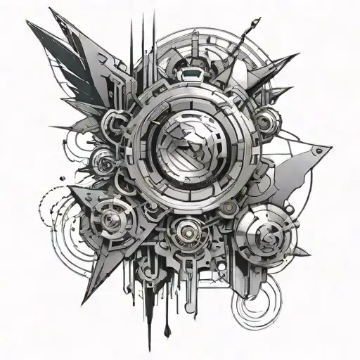 A Fusion Of Yirina's Interests Into A Futuristic And Abstract