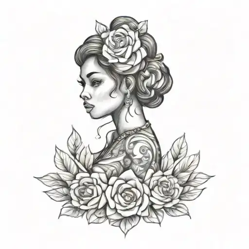 A Black And Daughter