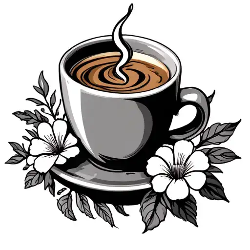 Coffee And Flowers And Positivity