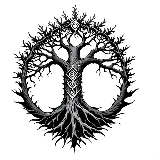 Norse Gods Yggdrasil