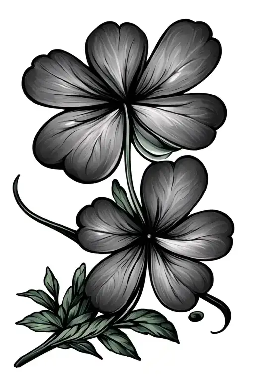 Sibling 4 Leaf Clover