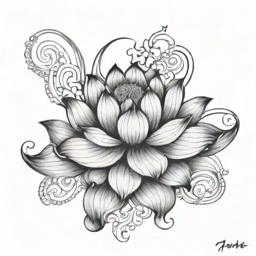 God Is Love Lotus Flower