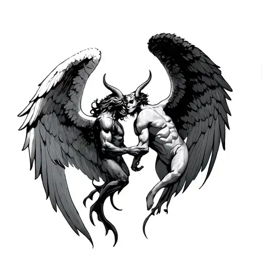 Angel Vs Demon