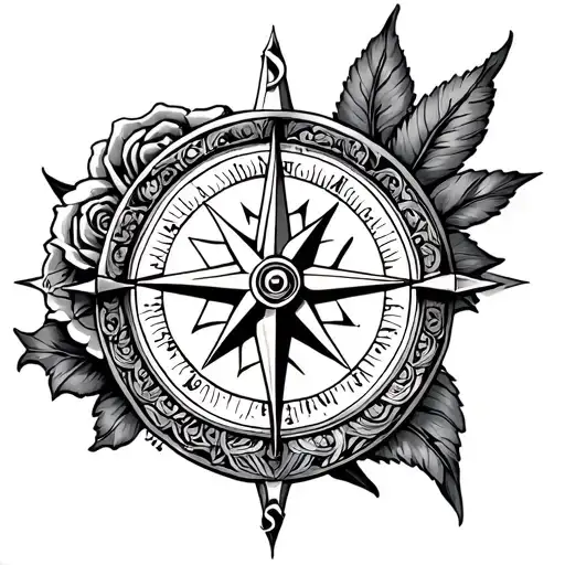 Compass And Rose