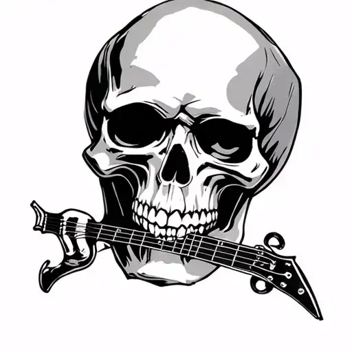 Black Skull Rockstar