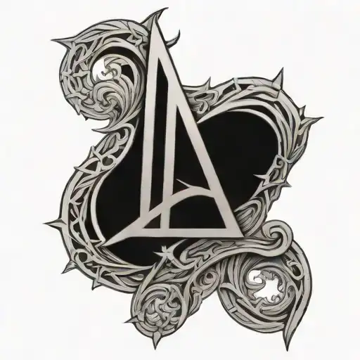 Gandalf Rune Symbol Embedded