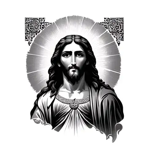 Asian Style Holy Jesus Christ