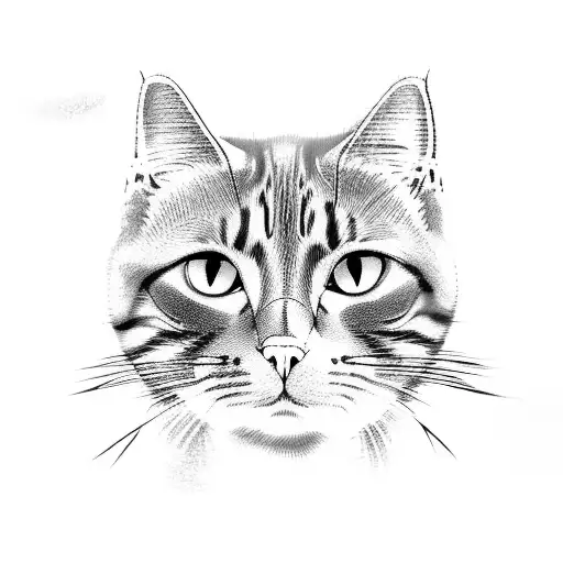 Cat Yakuza Traditional Japan