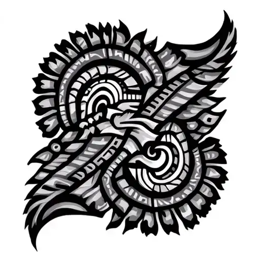 Aztec Maori For Arm Sleeve