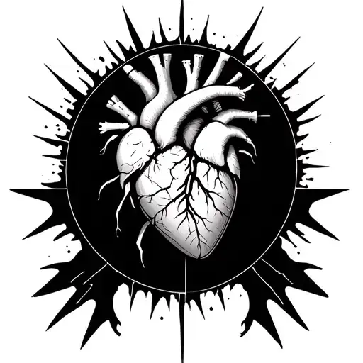 Tearing The Human Heart Into Fragments Inside The Circle