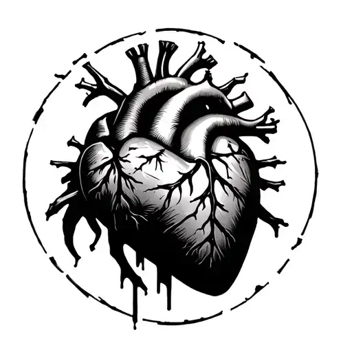 Tearing The Human Heart Into Fragments Inside The Circle