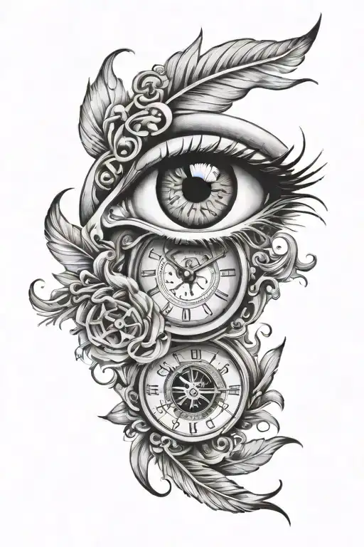 Eye And Clock