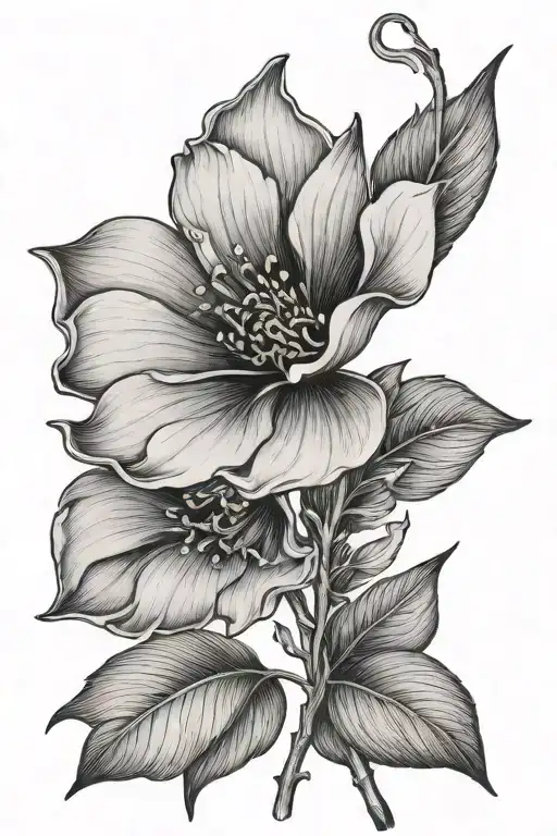 Flower With A Quote As A Stem Going