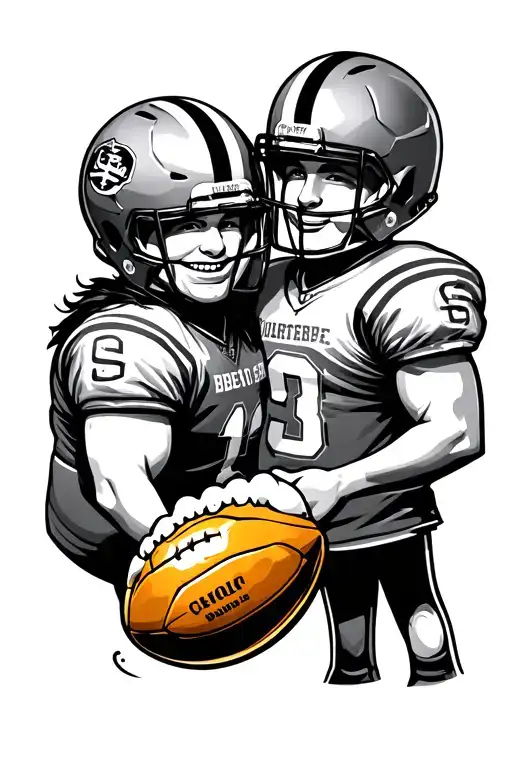 Football Friends Beer