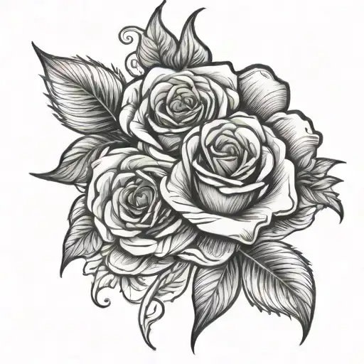 Quinn With Rose Intertwined