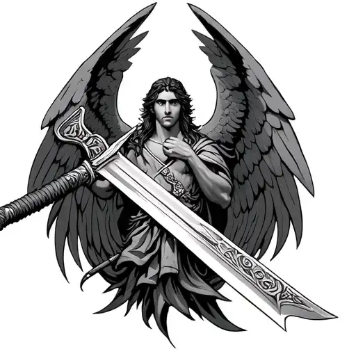 Powerful Archangel Michael Sword