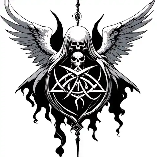Angel Of Death Protection With Sigil