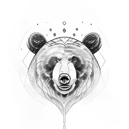 Bear In Water