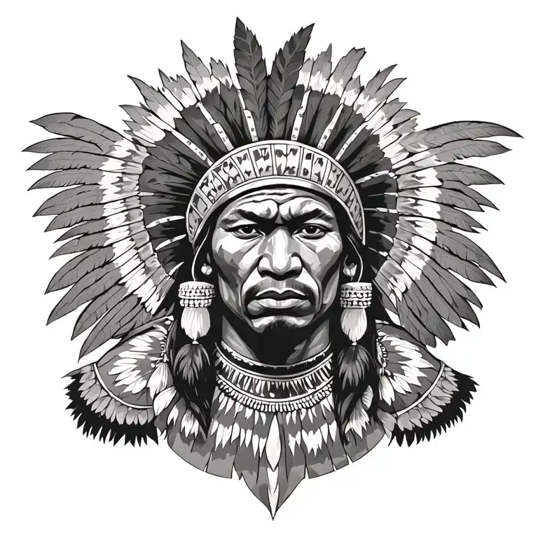 African Zulu Warrior