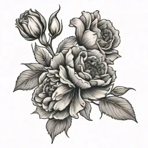 August March January Birth Flowers