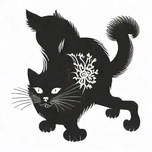 What Is This Black Cat That Talks To Me Every Night