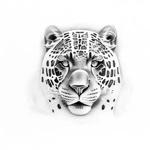 Realistic Black Jaguar