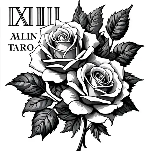 Roses And Roman Numerals