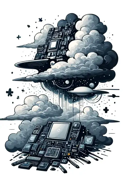 Adhd Autism Confusion Clouds Electronics Space