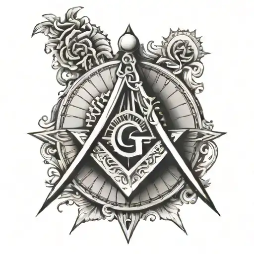 Square And Compass Containing