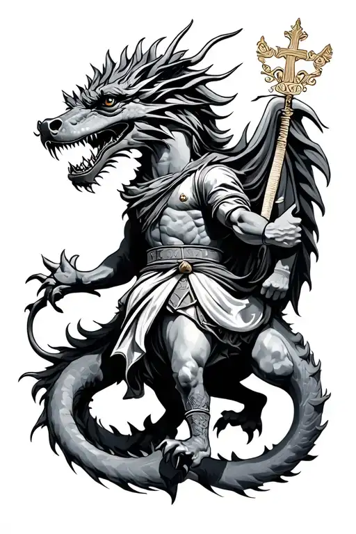 Saint George Killing The Dragon