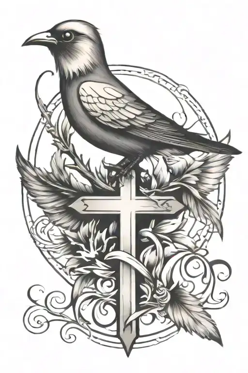 Cross And Bird