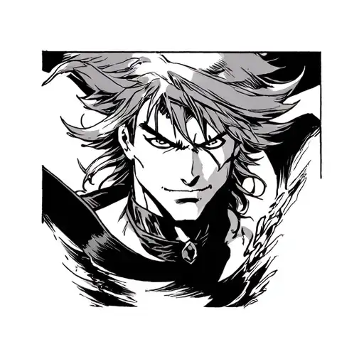 Jojos Bizarre Adventure Comic Book Panel