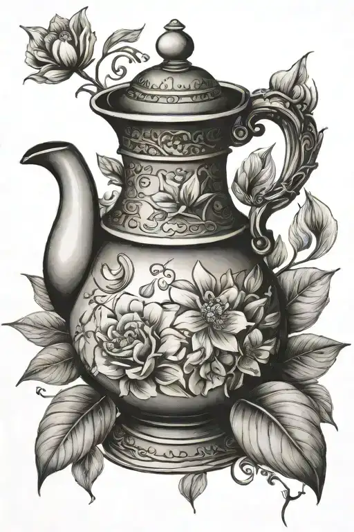 Tea Pot Plant Flower