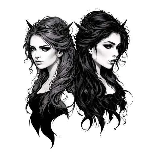 Lesbian Good Vs Evil