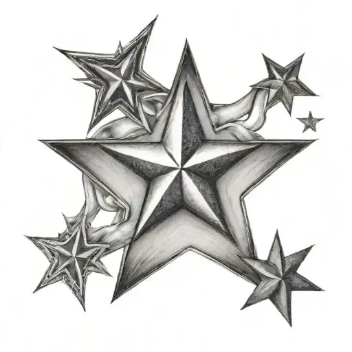 One Big Star Two Small Stars