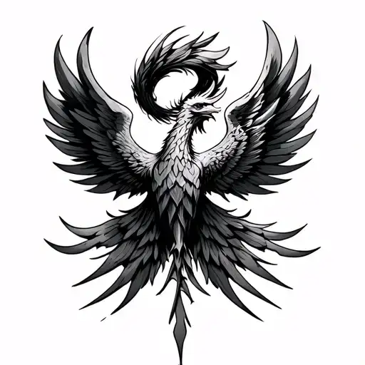 Phoenix Wing With Deployed Wings