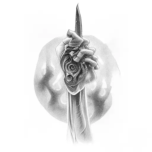 Forearm Small But Long Cover Tattoo Inspired By The Ideas Of Ephemeral Beauty In Black And White