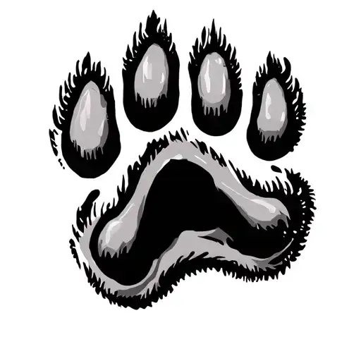 Dog Paw Print