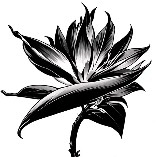 Flower Bird Of Paradise