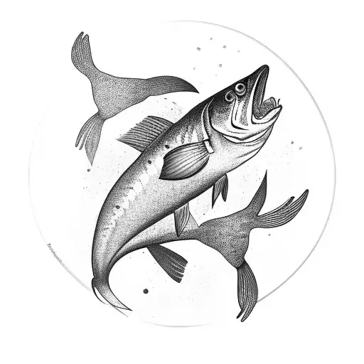 Fish Cooking Bbq Leaves