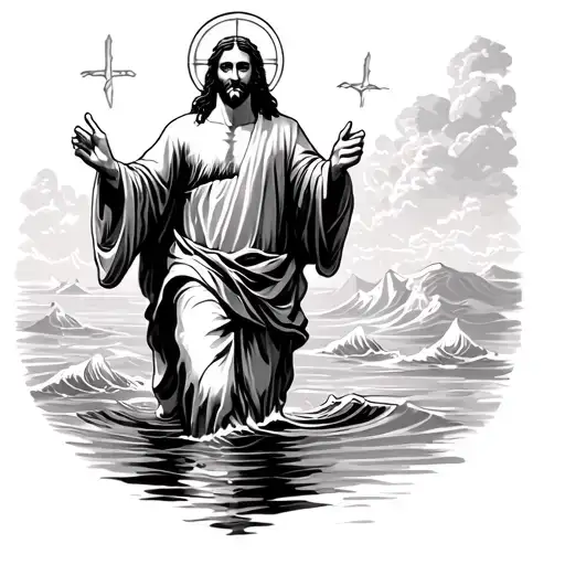Jesus Walking On Water