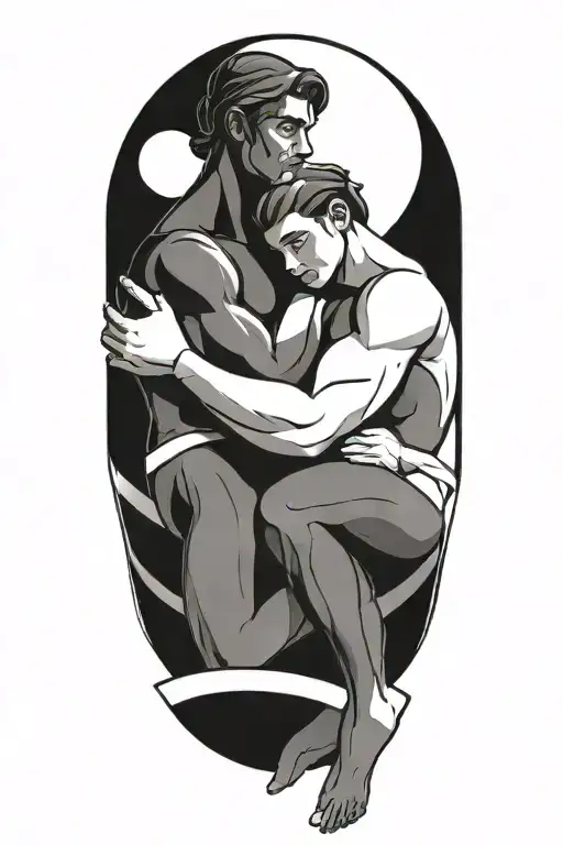 Gemini Zodiac Sign As Person Posing