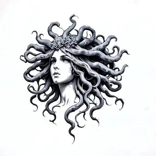 Fine Line Medusa