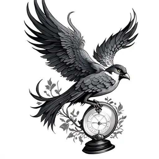 Fenix Bird And Timeglass Arm