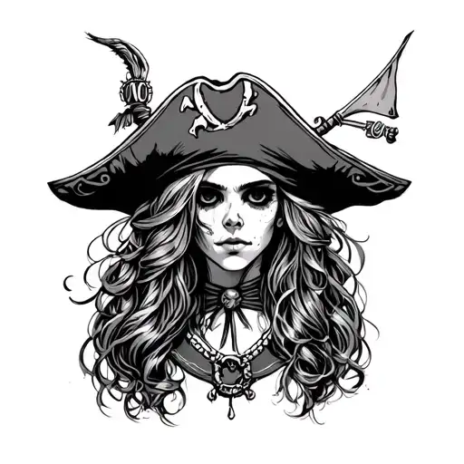 Pirate Girl Dead Man Tell No Tales